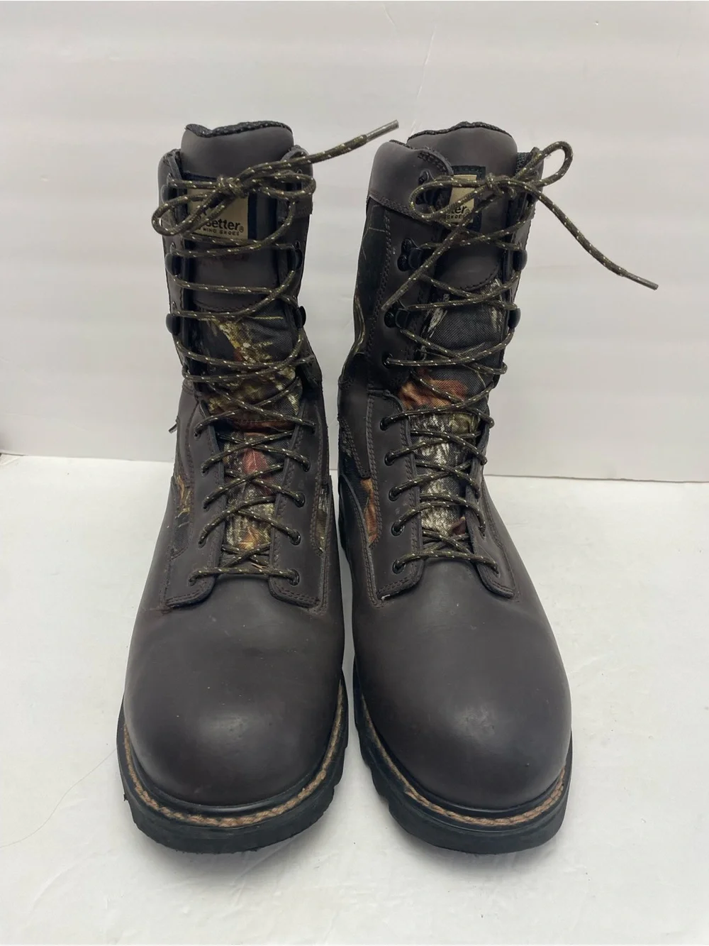 Irish Setter size 13 D Leather 1000 gram Thinsulate camo Hunting Boot-wtaerproof